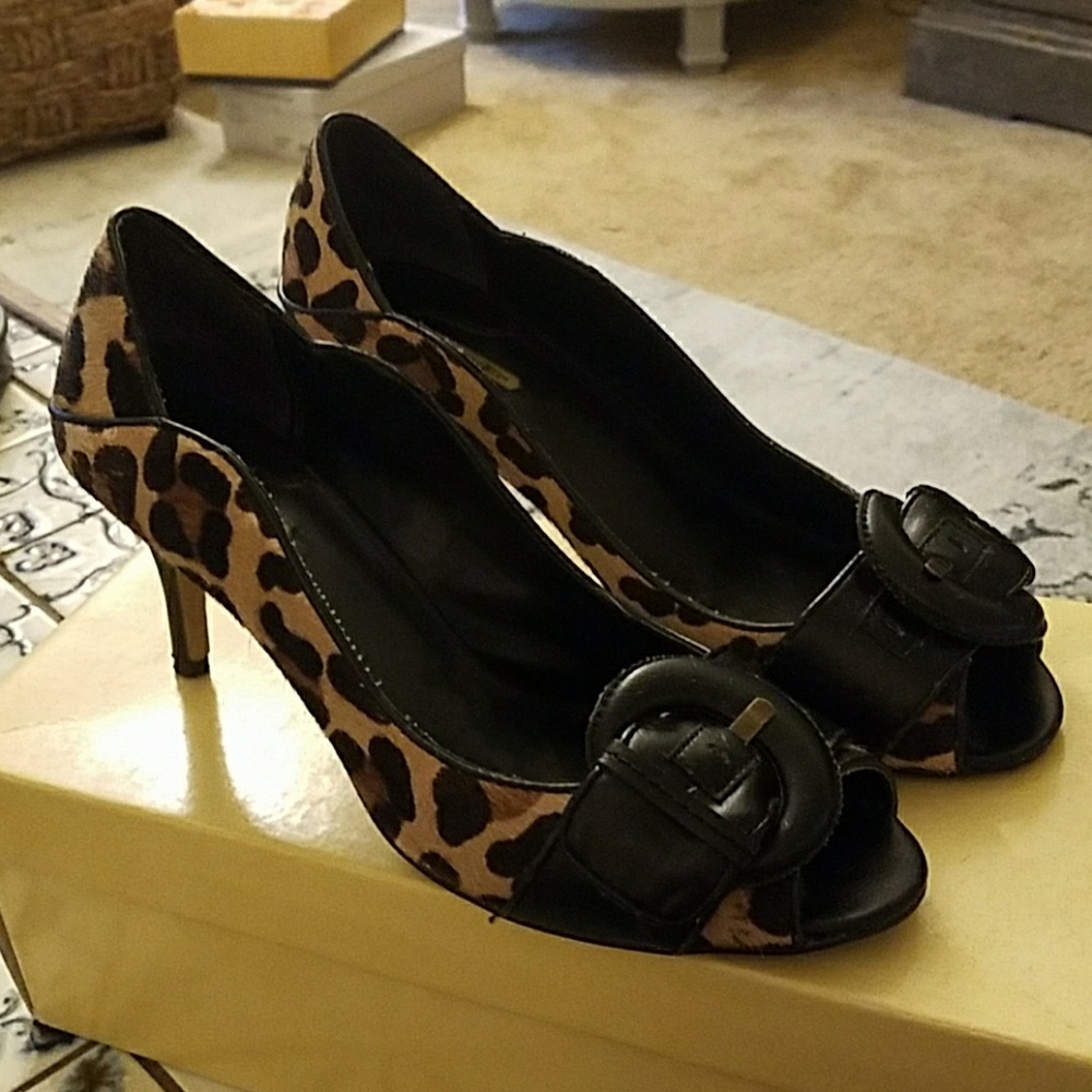 Leopard Heels